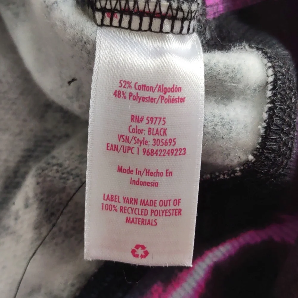 NWT Justice LG(12/14) Tie Dye Cropped Hoodie